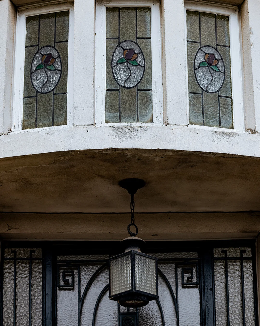 Authentieke details van de historische villa