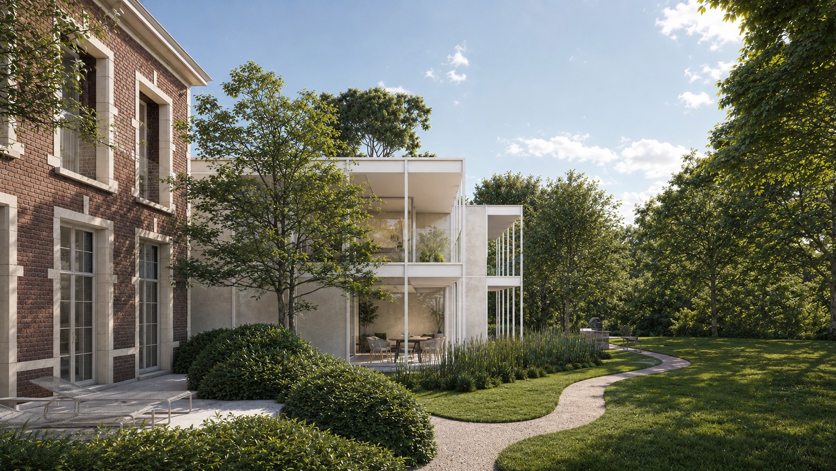 't Goed van Hoog Mosscher — tuinzicht