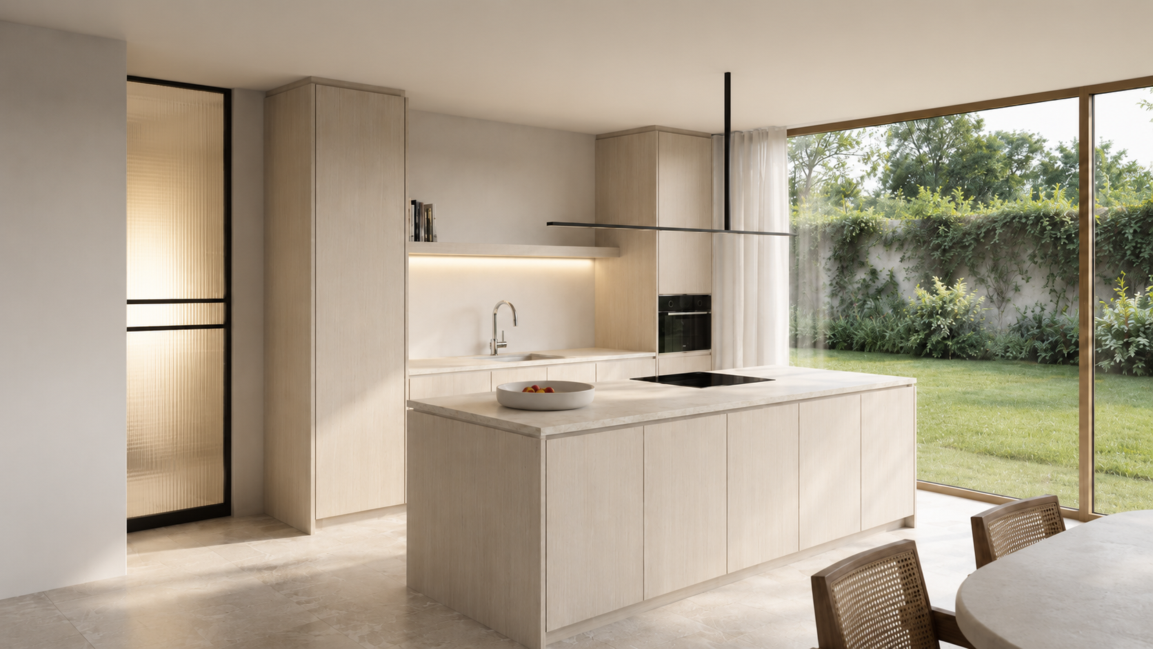 Villafiore — keuken nieuwbouw-appartement