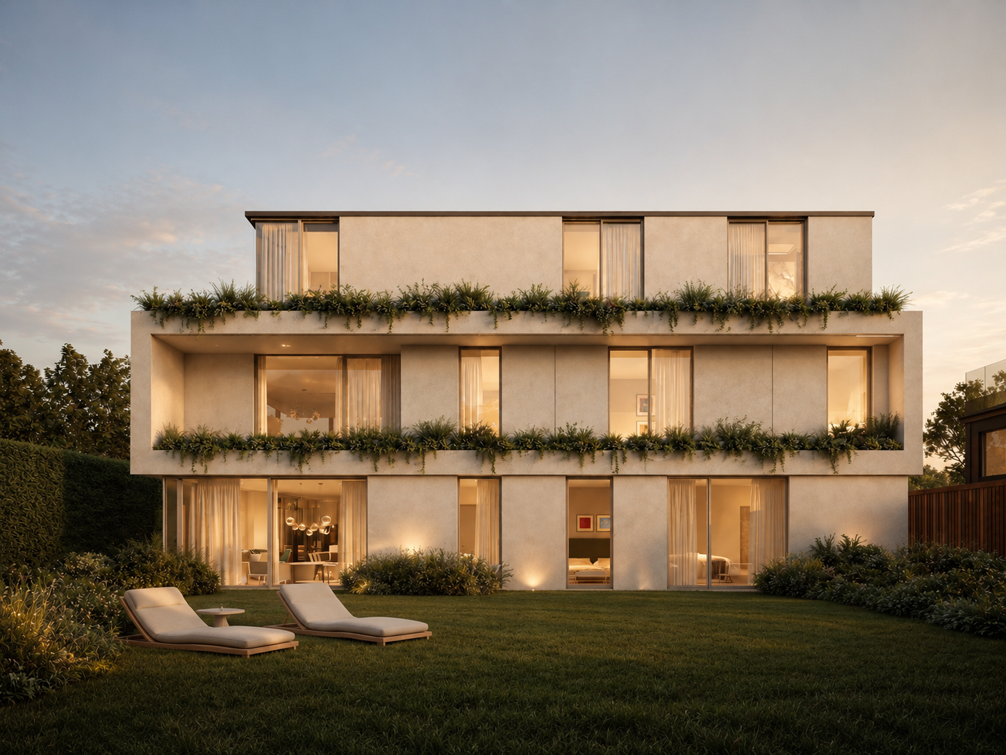 Villafiore — nieuwbouw met tuin