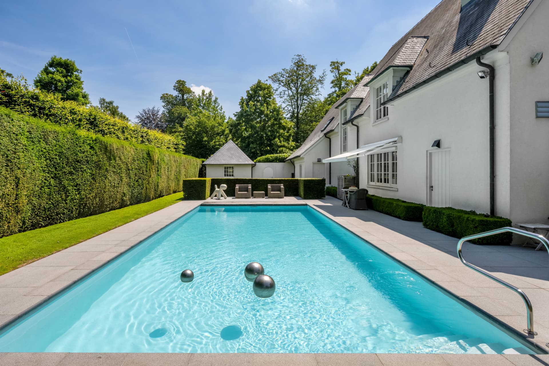 Een tuin ontworpen voor buitenleven
