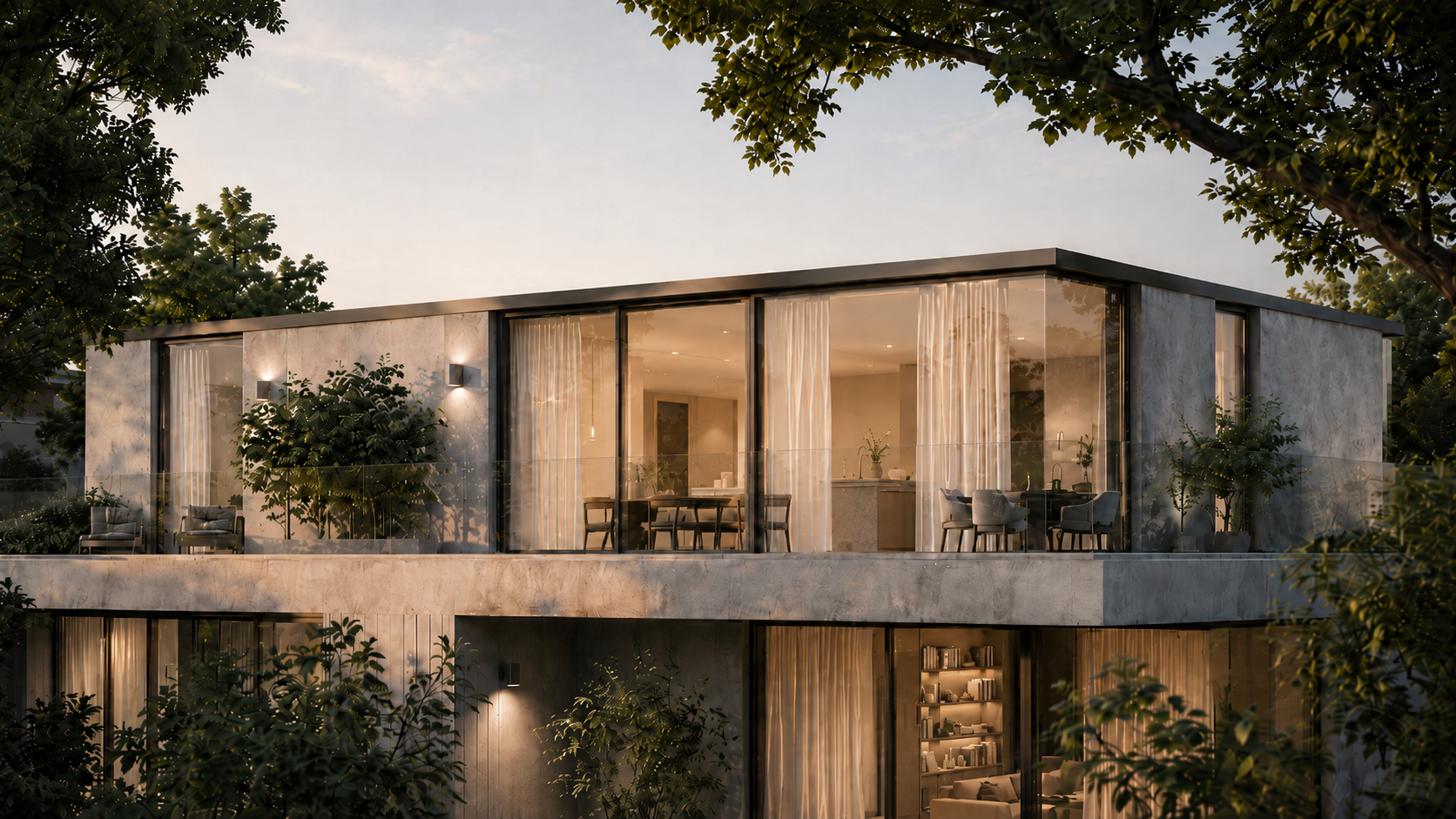 Penthouse met terras in de nieuwbouw van Villafiore